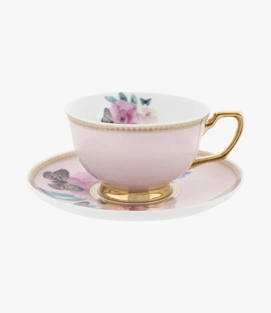 فنجان شاي - حديقة الفراشات من كريستينا ري