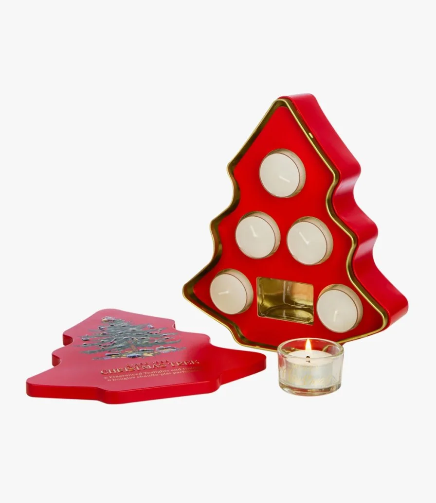 Tealight Gift Set Christmas Tree By Wax Lyrical