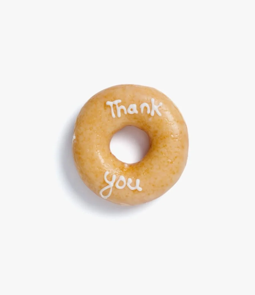 'Thank You' Box By Krispy Kreme