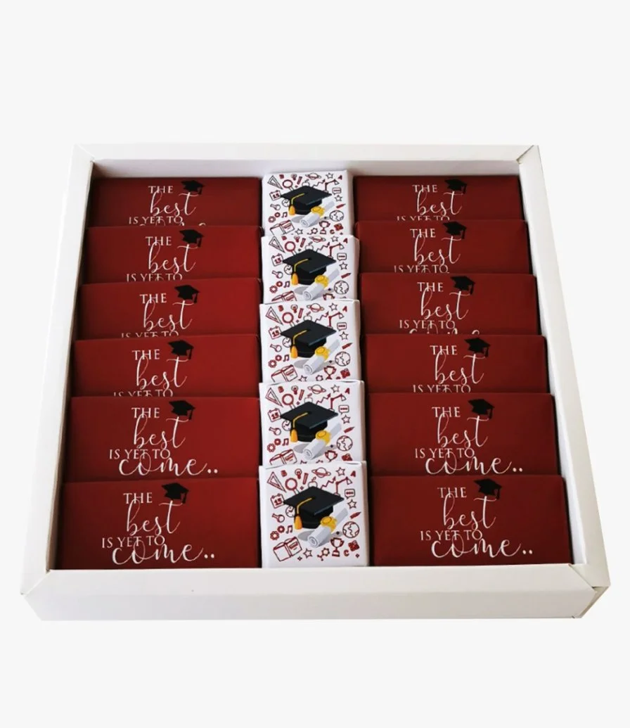 The Best Is Yet To Come Graduation Chocolate Box By Eclat
