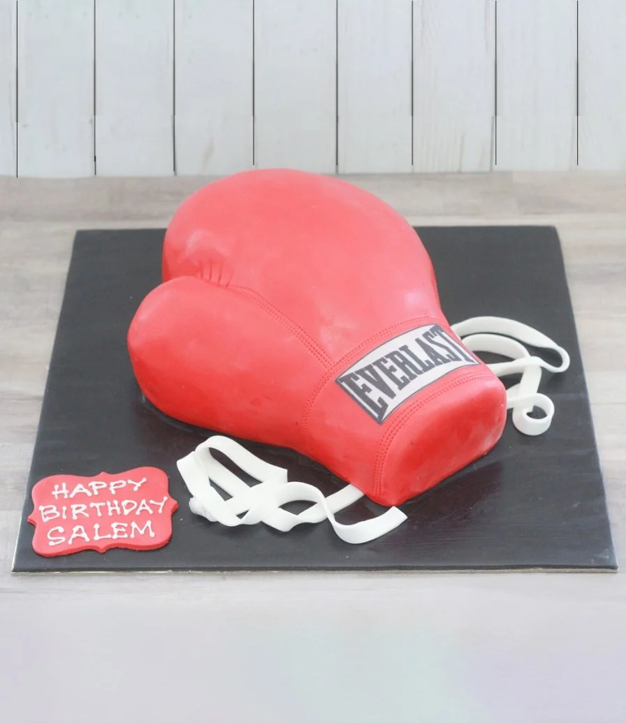 The Boxing Theme Cake By Pastel Cakes