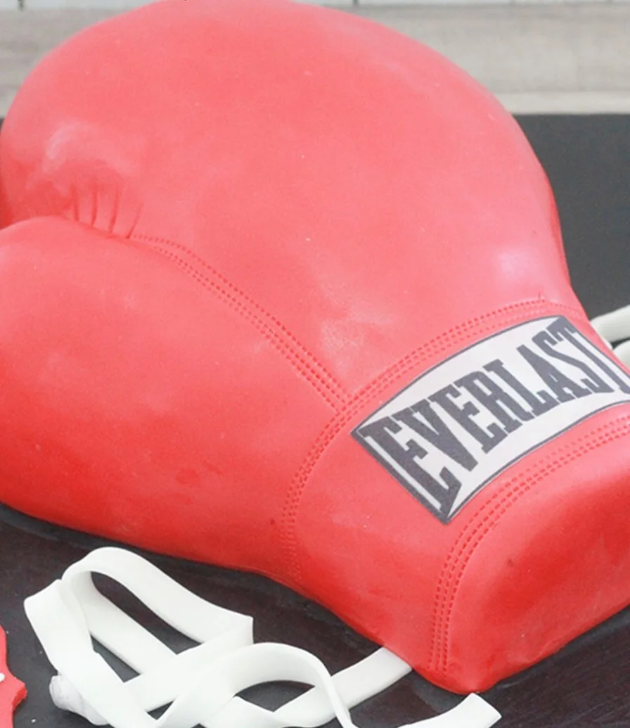 The Boxing Theme Cake By Pastel Cakes