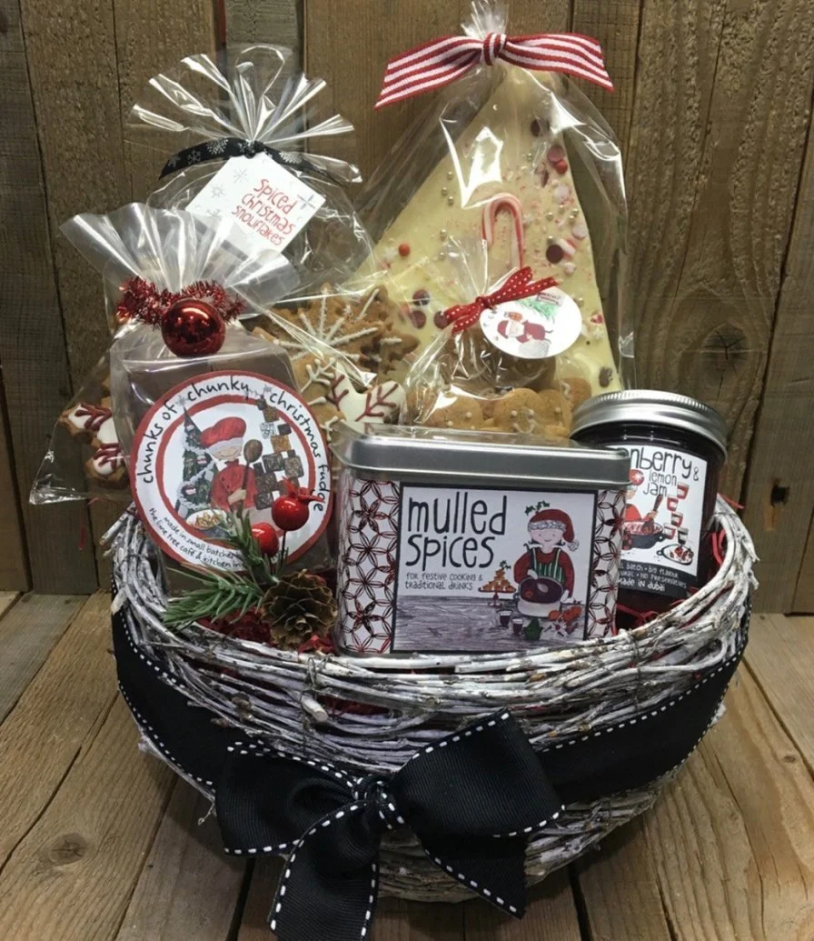 The Christmas Celebration Basket by The Lime Tree Cafe
