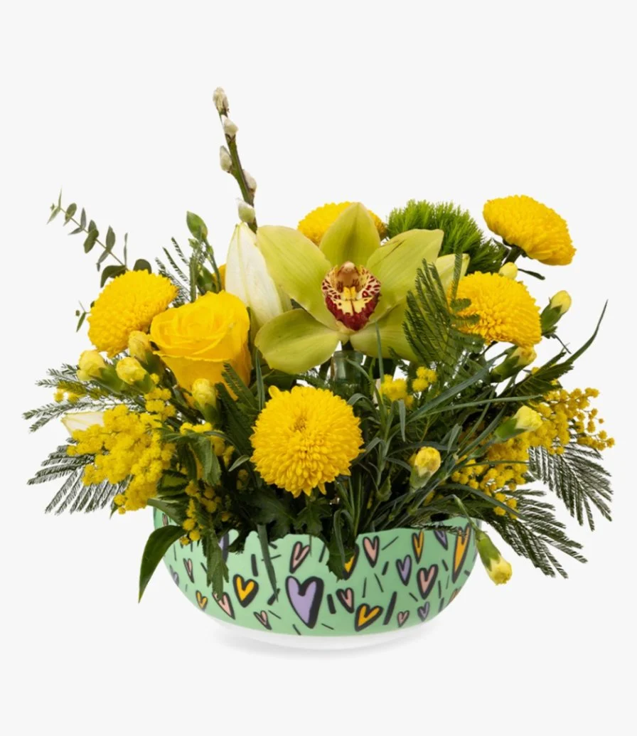 The Danna - Hubbak Floral Arrangement by Silsal