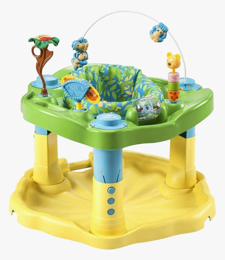 The Evenflo ExerSaucer Zoo Friends