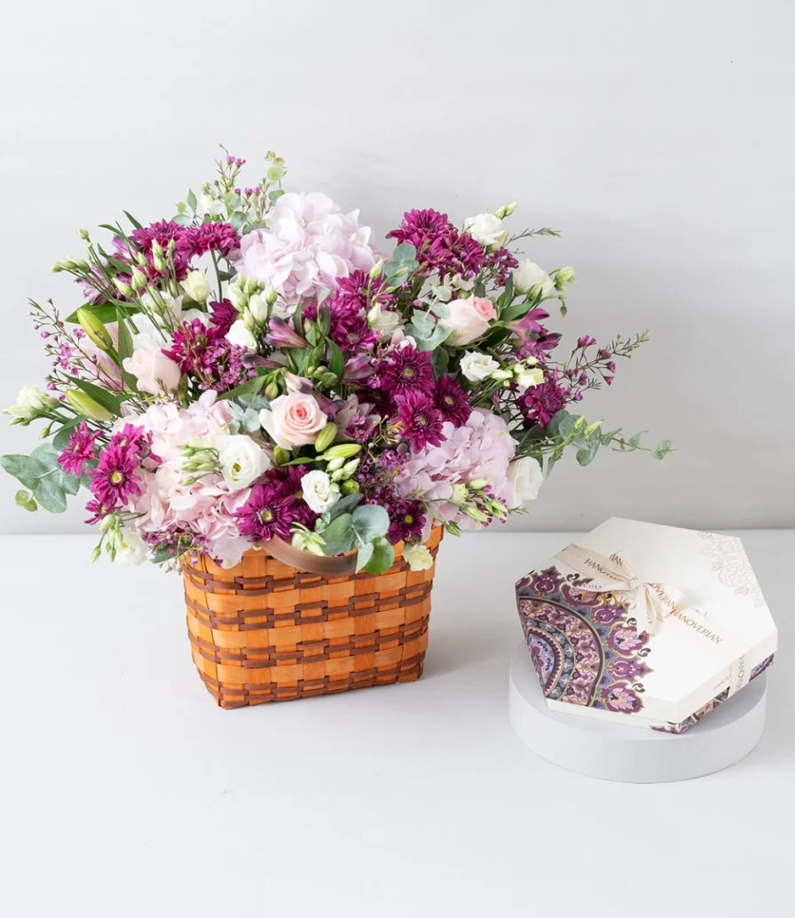 The Garden Flower Basket & Salted Pecan by Hanovarian Bundle