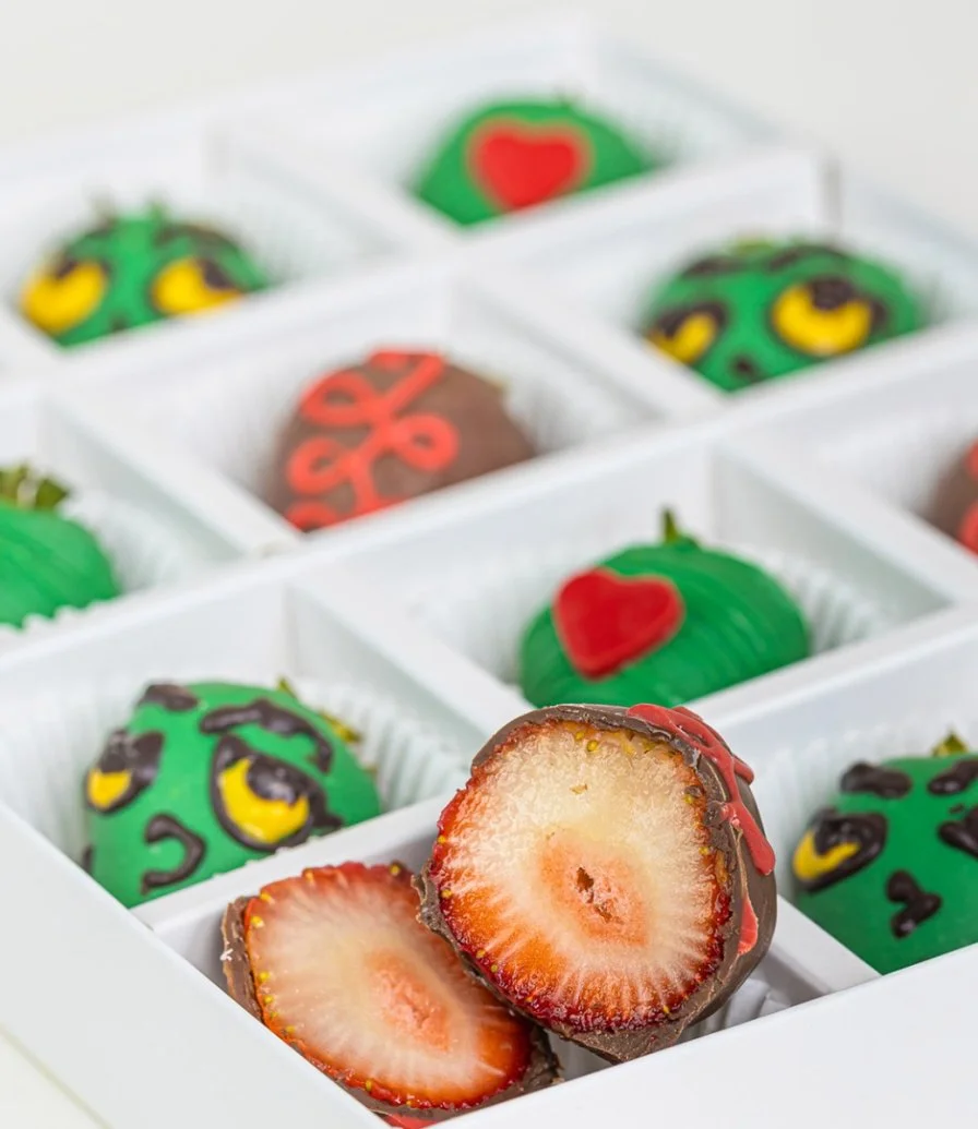 The Grinch Chocolate Strawberries by NJD