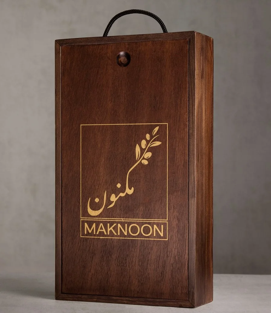 مجموعة هدايا  زيت الزيتون الشامية من مكنون  