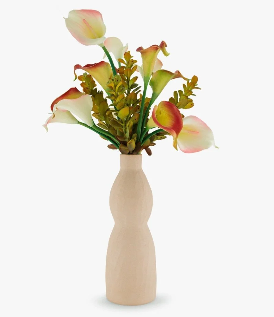 زهور ليلي - عجلون الصناعية من صلصال