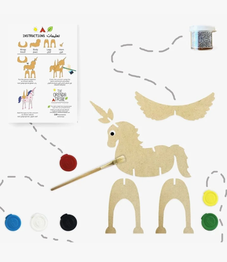 The Magical Unicorn Craft Box by The Orenda Tribe