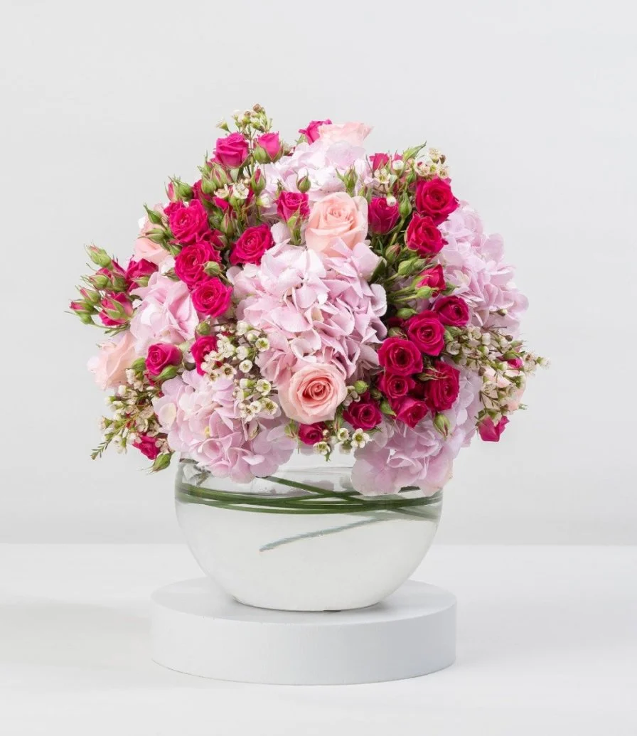The Pink Mix Flower Arrangement
