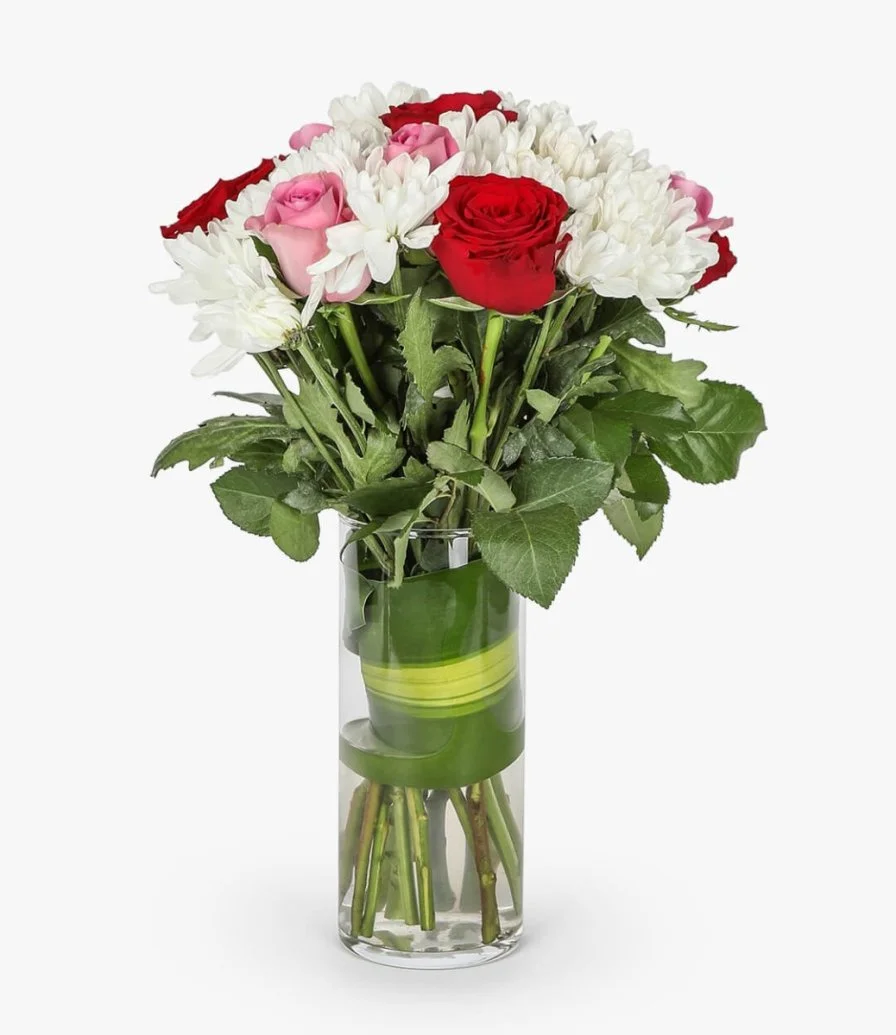 The Practically Perfect One Roses Arrangement