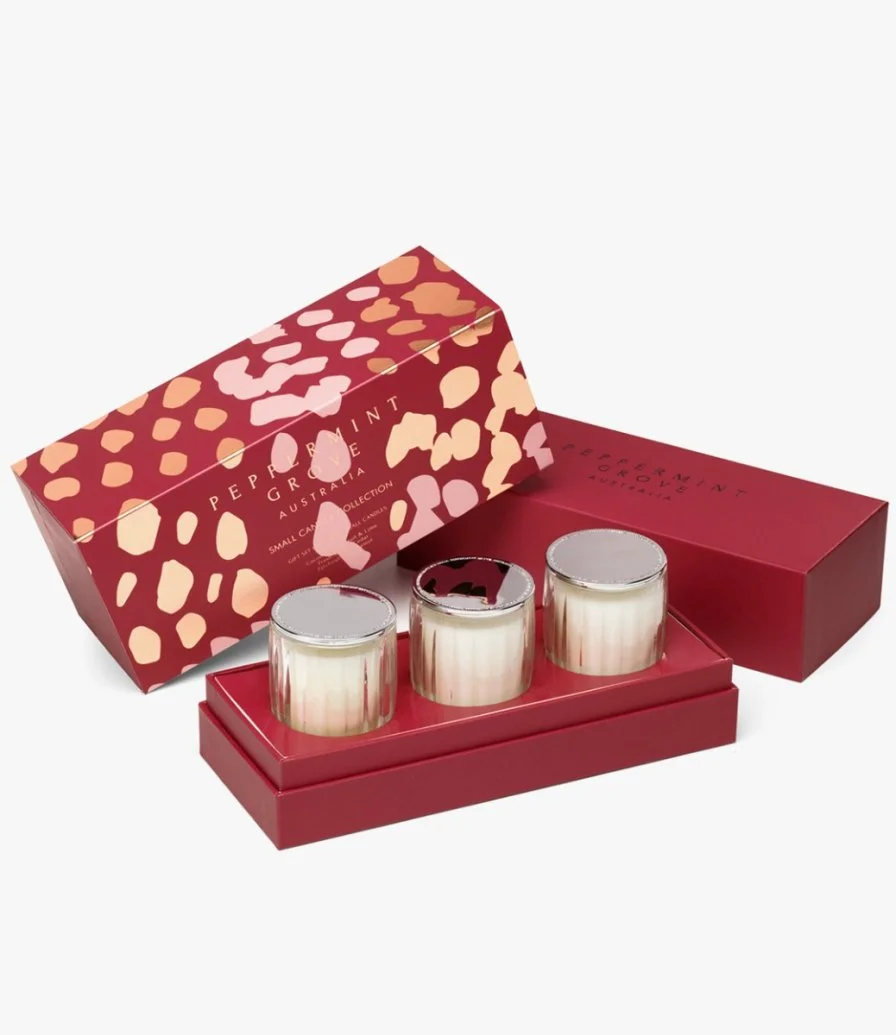 The Small Candle Collection Gift Set from Peppermint Grove 