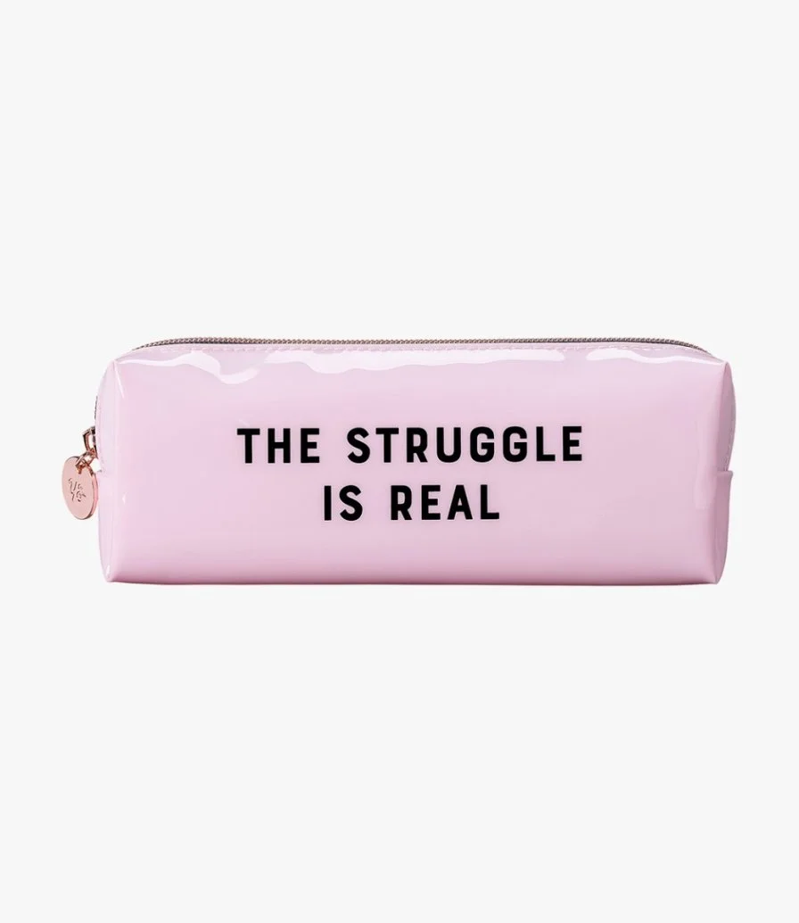 The Struggle is Real Box Pencil Case by Yes Studio