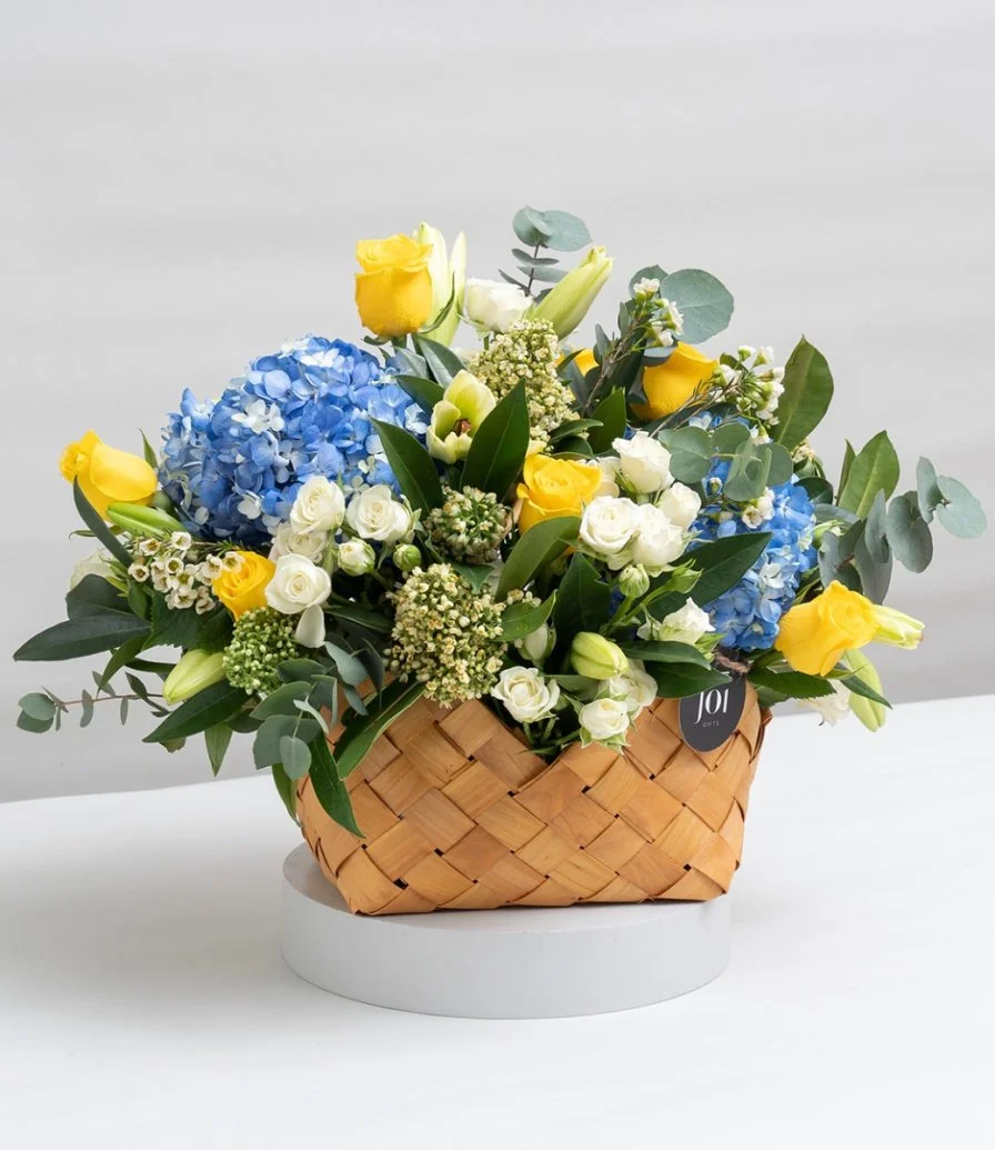 The Summer Flower Basket