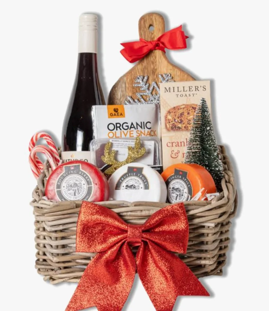 The VIP List Luxury Christmas Hamper By Cheese On Board