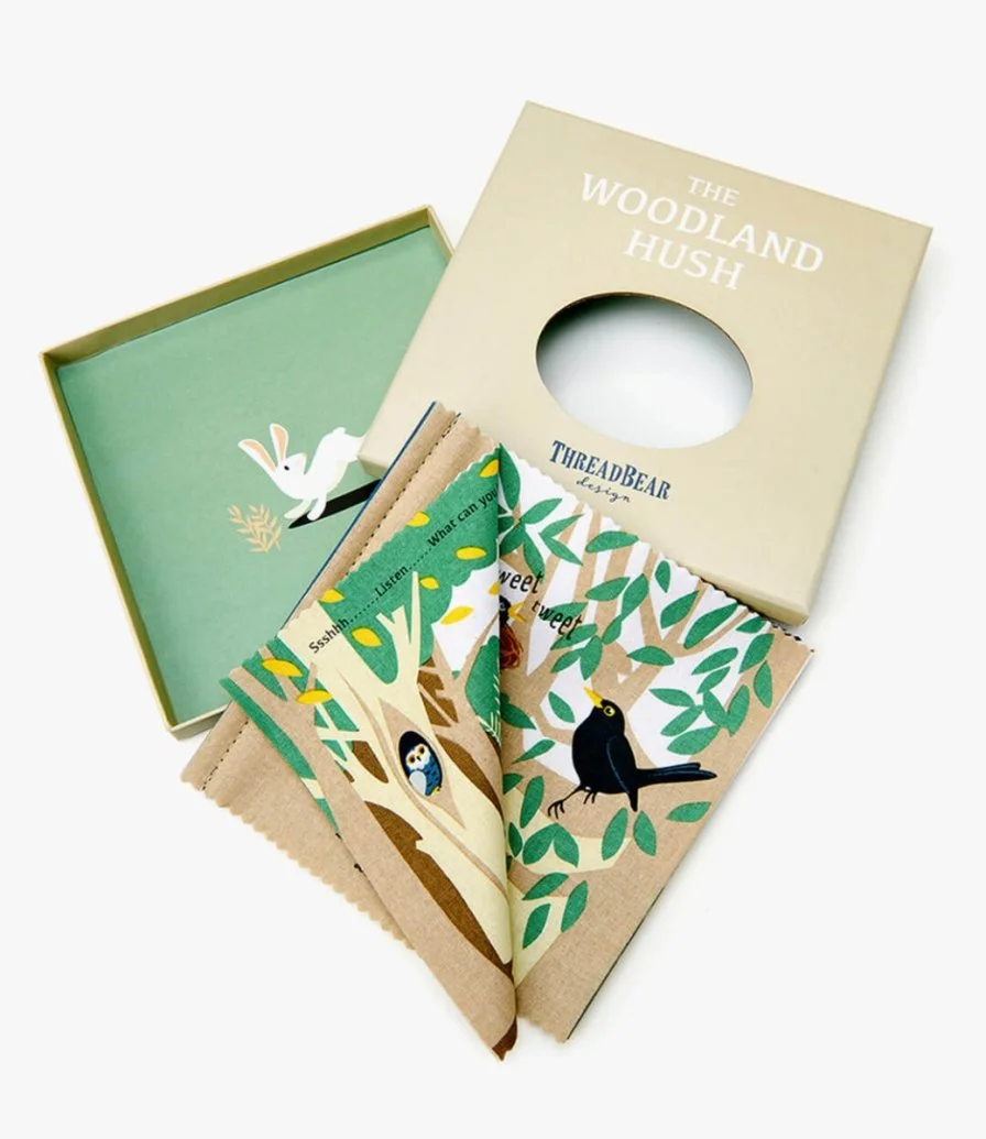 The Woodland Hush Rag Book By ThreadBear Design