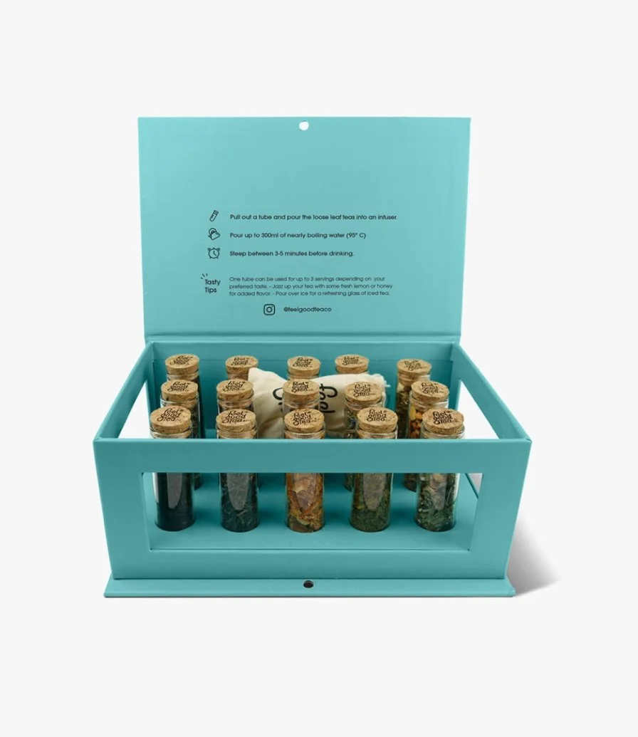 Tiffany Blue Discovery Box by Feel Good Tea