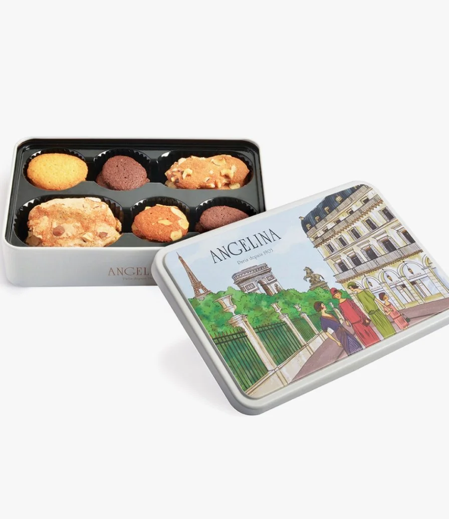 Tin Box Fine Biscuits by Angelina