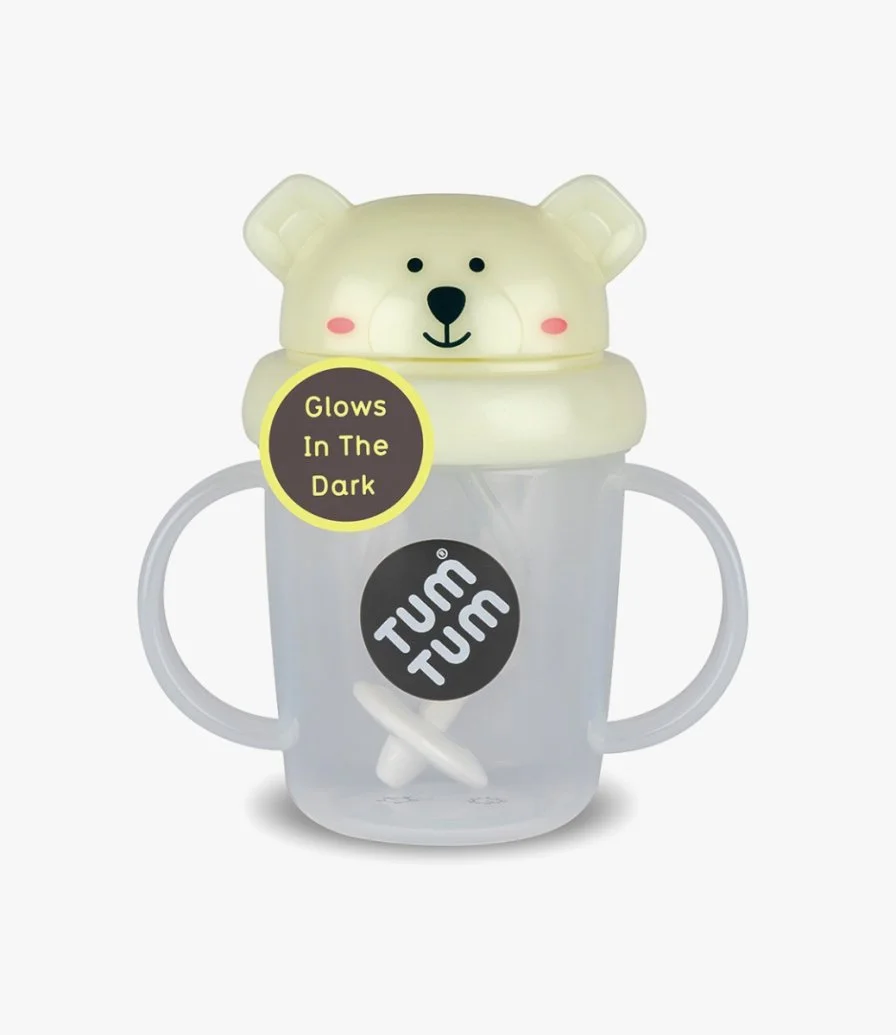 Tippy Up Cup With Weighted Straw (Series 3) - Polar Bear