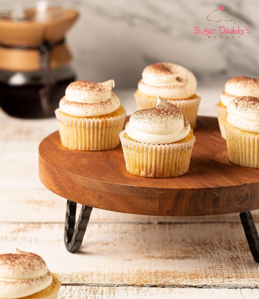 Tiramisu Cupcake by Sugar Daddy's Bakery (6pcs)