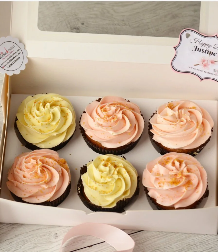 Trendy Cupcake Box By Sweet Celebrationz