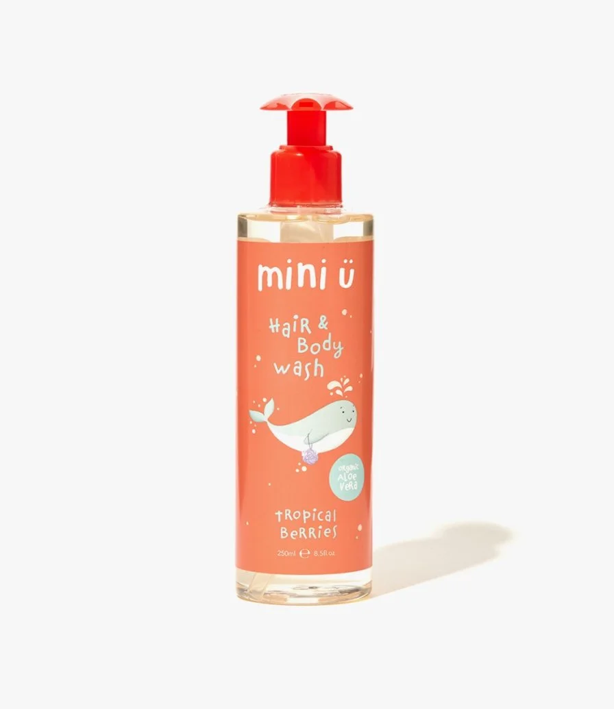 Tropical Berries Hair & Body Wash by Mini U