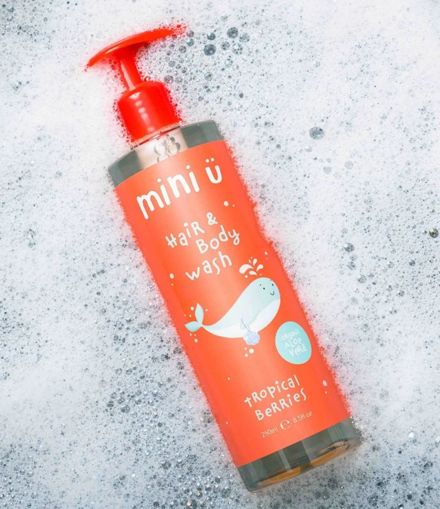 Tropical Berries Hair & Body Wash by Mini U
