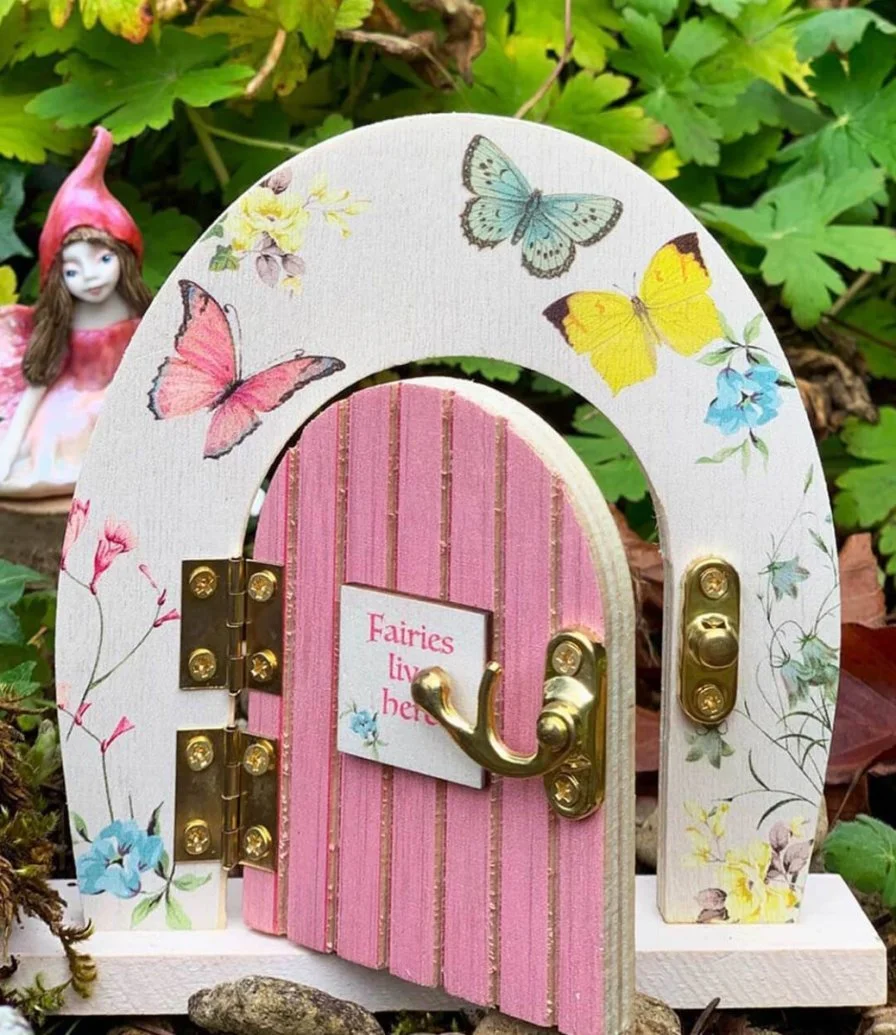 Truly Alice Wooden Fairy Door by Talking Tables