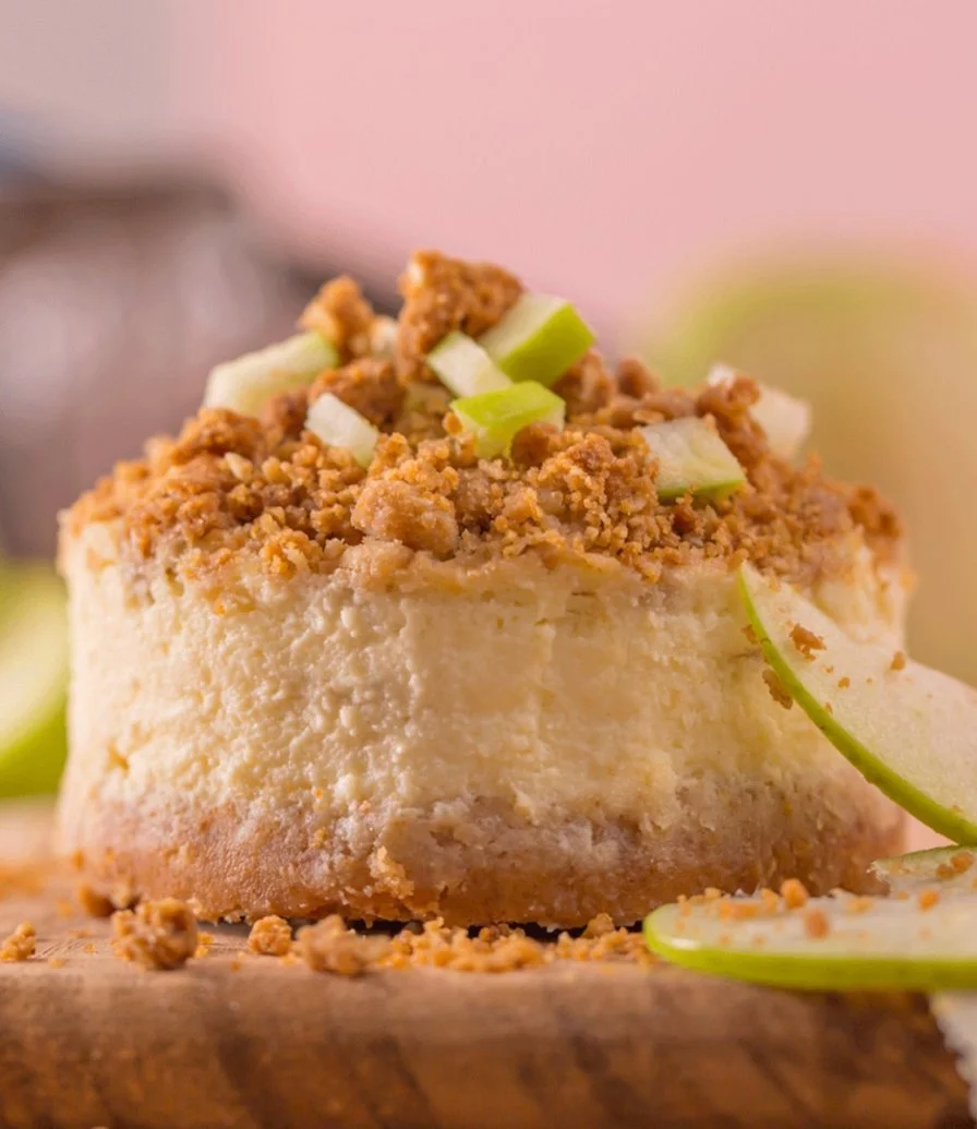 Twisted Apple Crumble by SugarMoo Desserts 