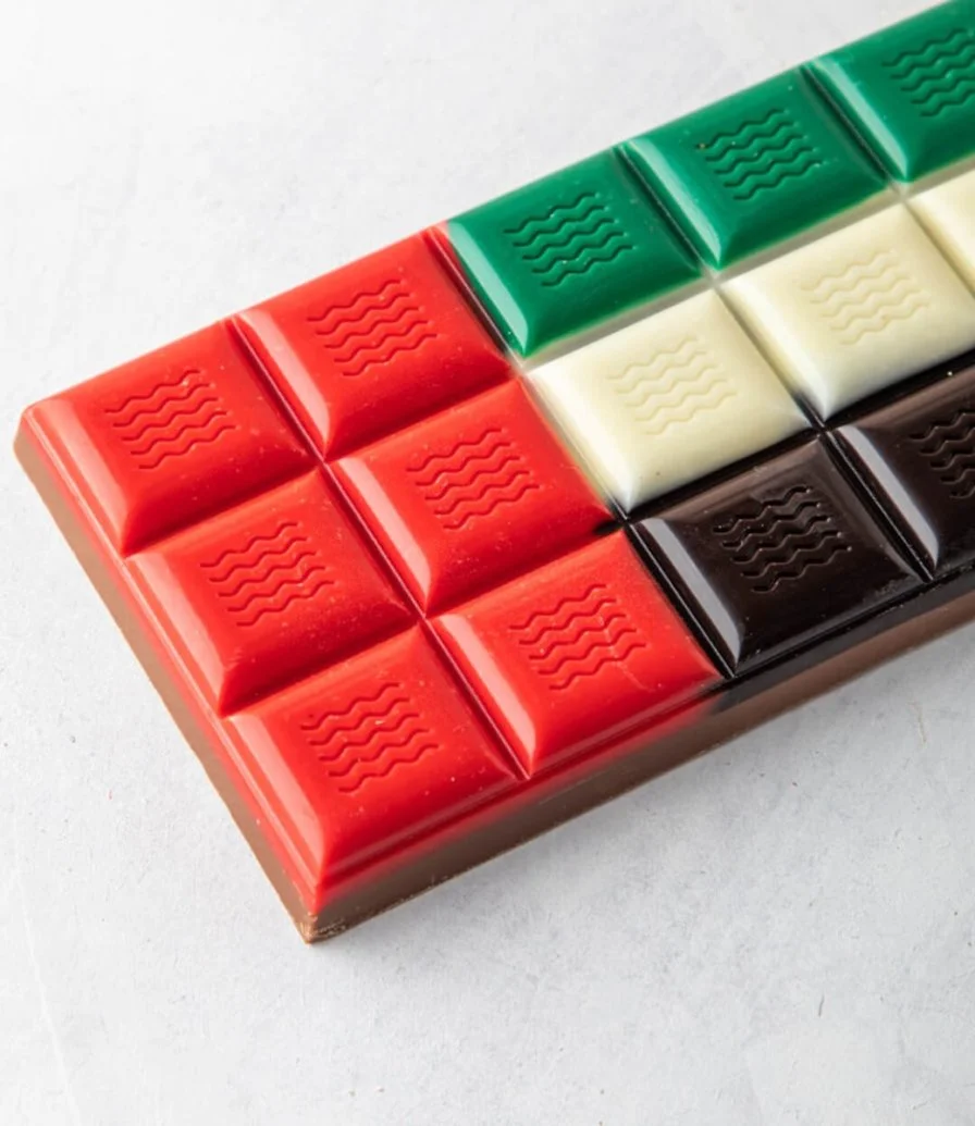 UAE Flag Chocolate Bar