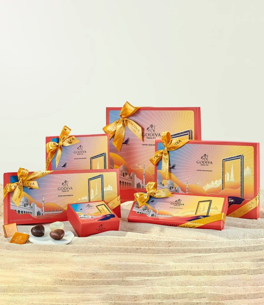 UAE National Day Limited Edition Napolitains 84 pcs by Godiva