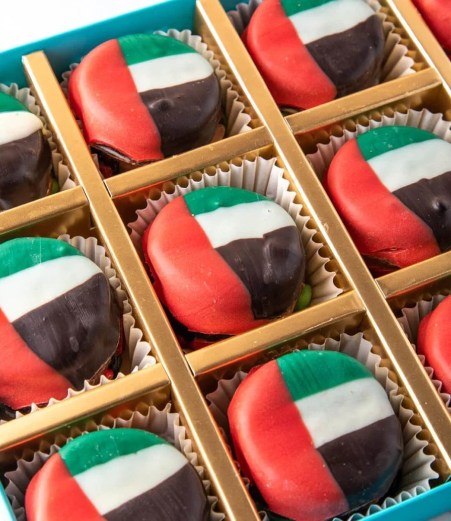 أوريو بتصميم علم الإمارات للإحتفال باليوم الوطني الإماراتي