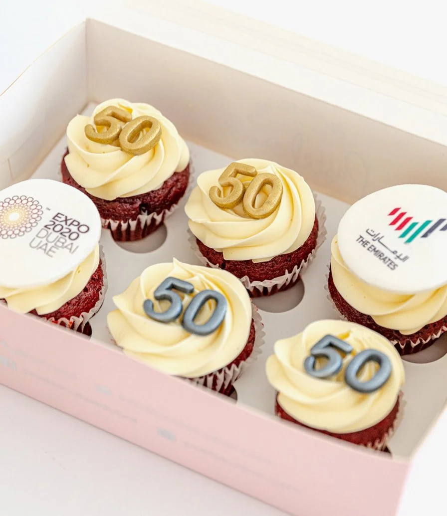 UAE's 50th National Day Cupcakes By Pastel Cakes