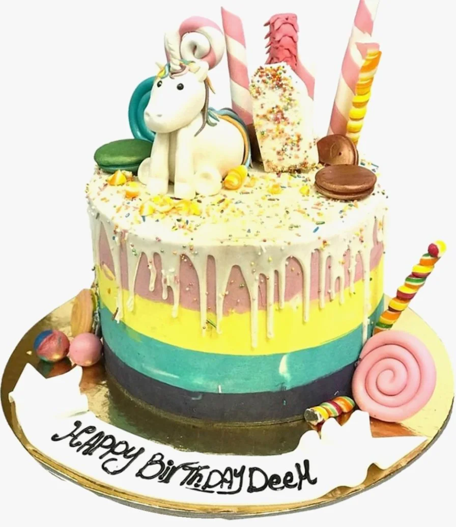 Unicorn cake by Cecil