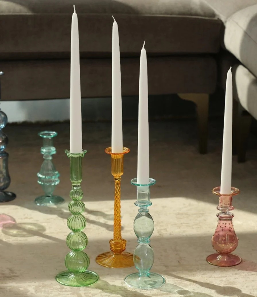 Upit Glass Candle Holder By Silsal