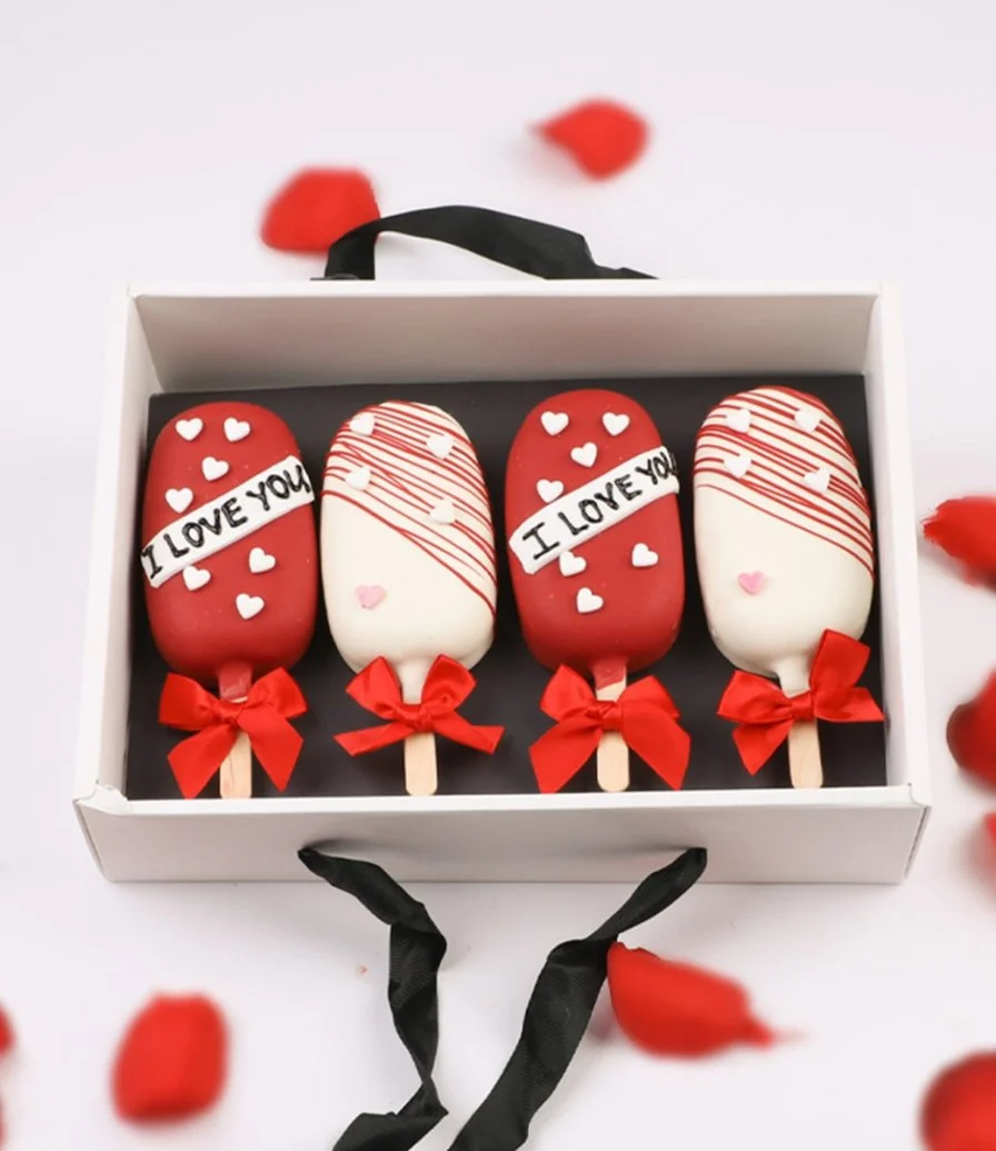 Valentine Cakesicles Box by Dara Sweet