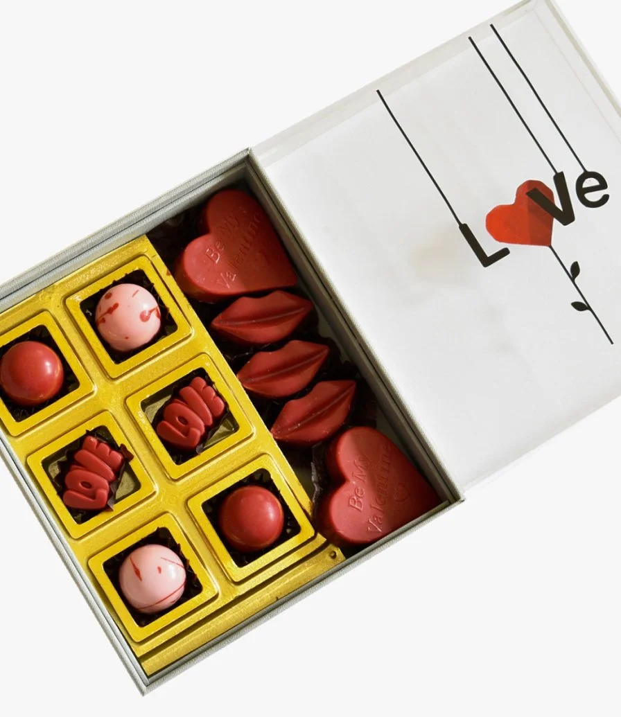 صندوق شوكولاتة الحب من فيكتوريان