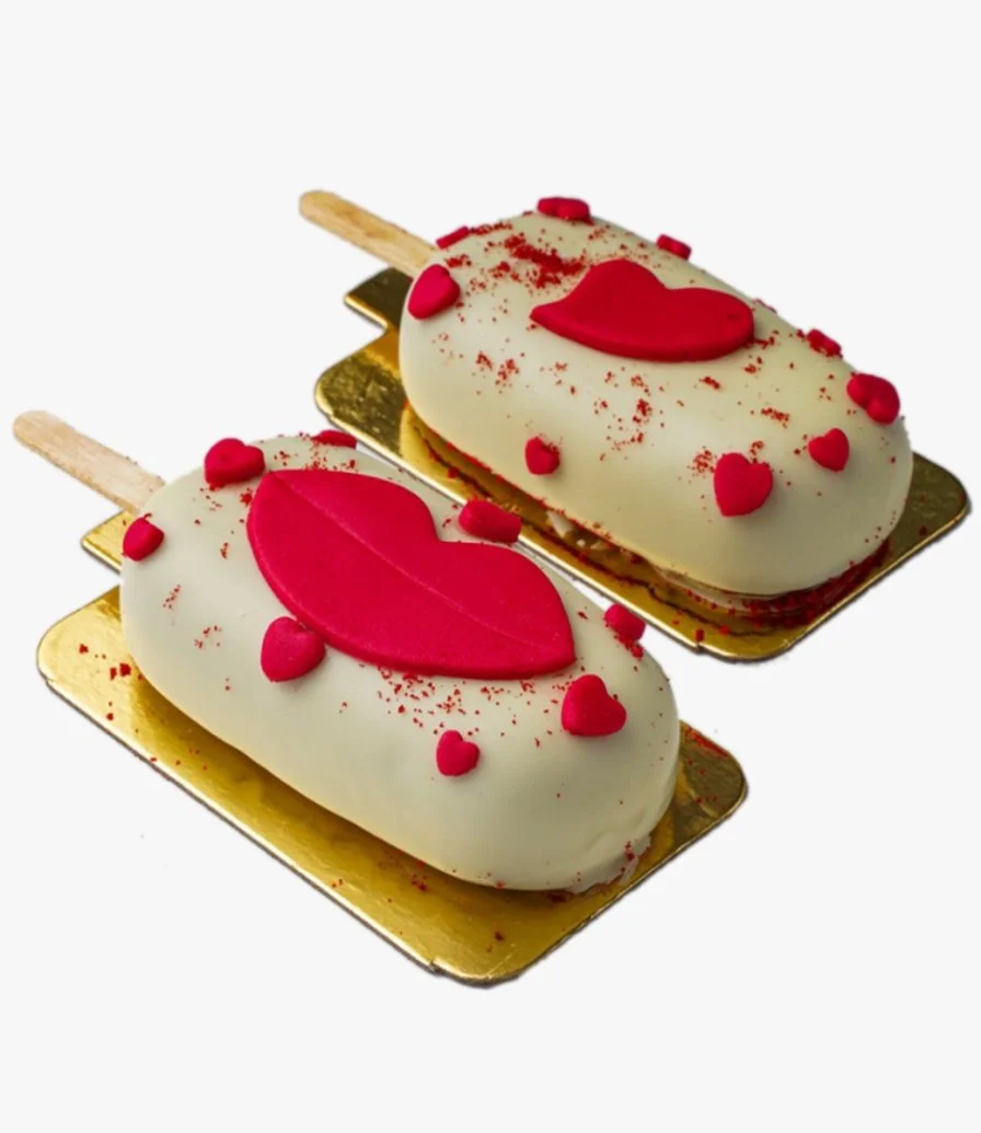 Valentine's Popsicles by Bloomsbury's