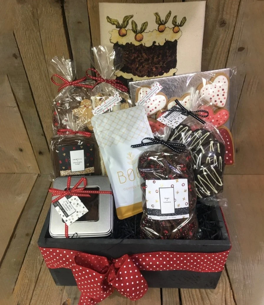 Valentines Hamper by The Lime Tree Cafe