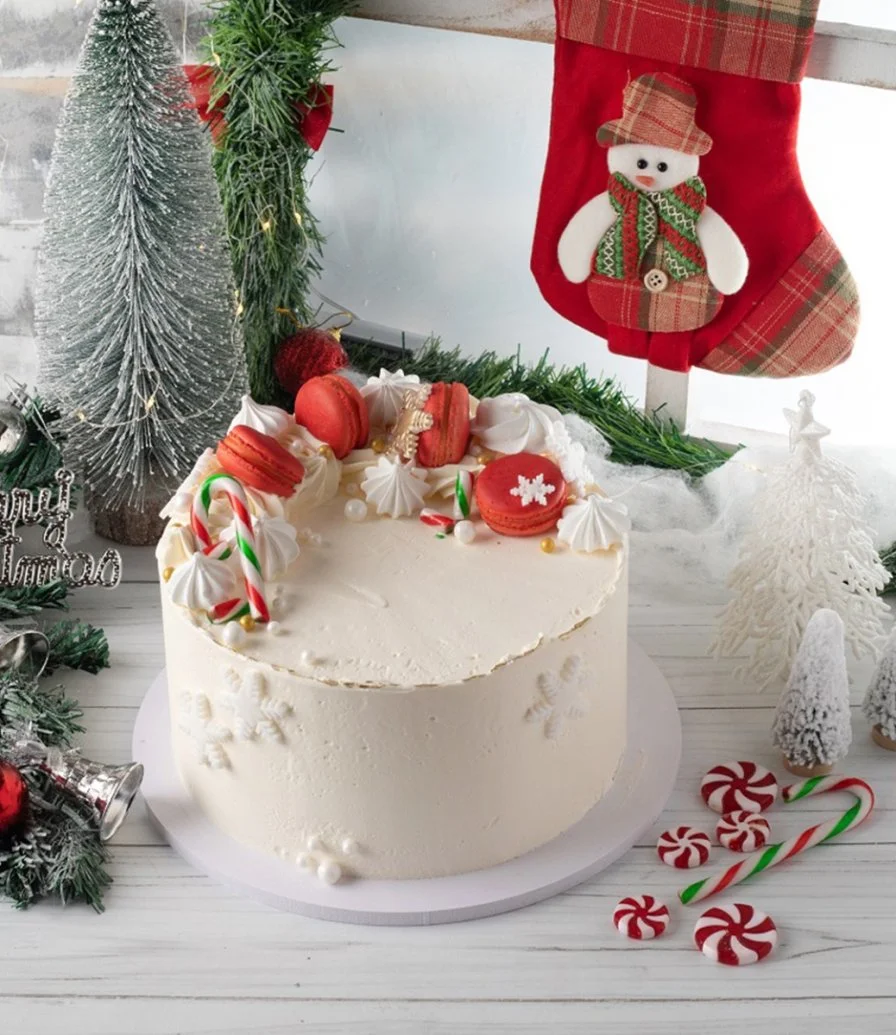 Winter Christmas Cake by Cake Social