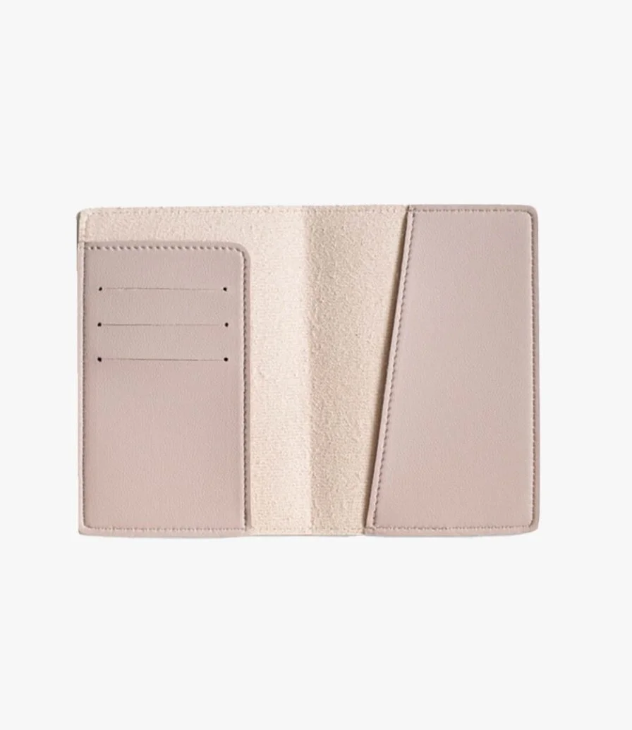 Vegan Leather Passport Cover - Lilac by Royal Page Co