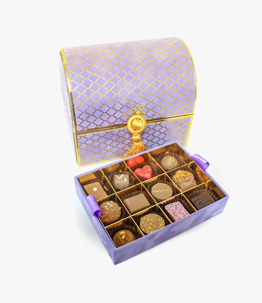  Velvet Chest Chocolate Box By Forrey & Galland