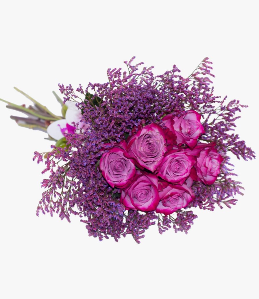 Violet Flower Bouquet