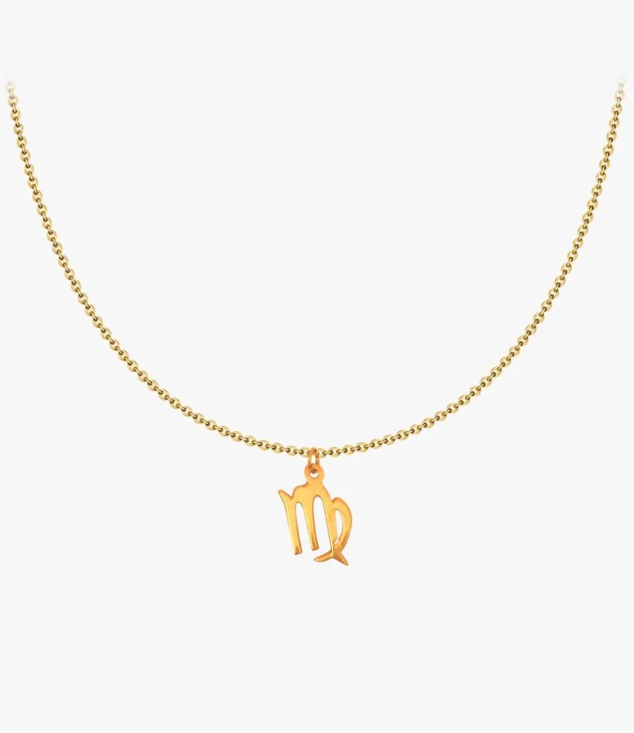 Virgo Symbol Necklace 