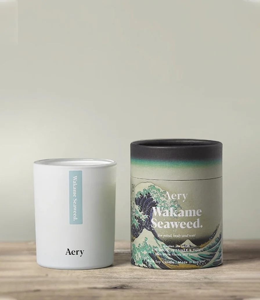 Wakame Seaweed 200g Candle by Aery