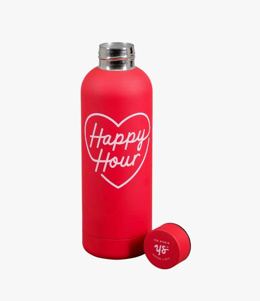 Water bottle - Happy Hour by Yes Studio