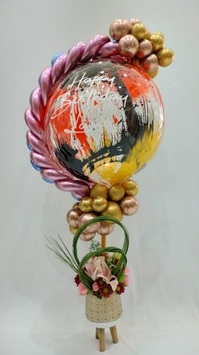 New spray balloons with natural FLOWER