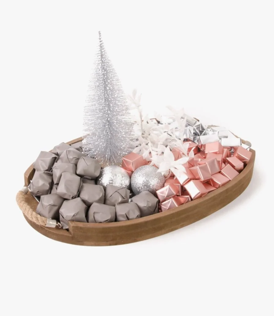 White Christmas - Chocolate Gift Tray 2