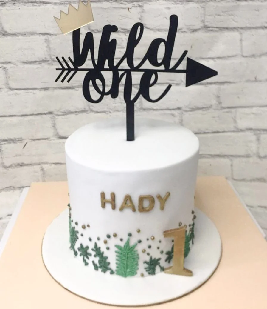 Wild One Cake (with caketopper) By Pastel Cakes